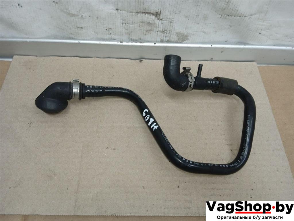 трубка вакуумная Audi Q5 8R 2011, 2.0 л., TDi, CJC, дизель, МКПП, серебро, внедорожник 5 дв., полный привод, 8R0611931AC - фото №1