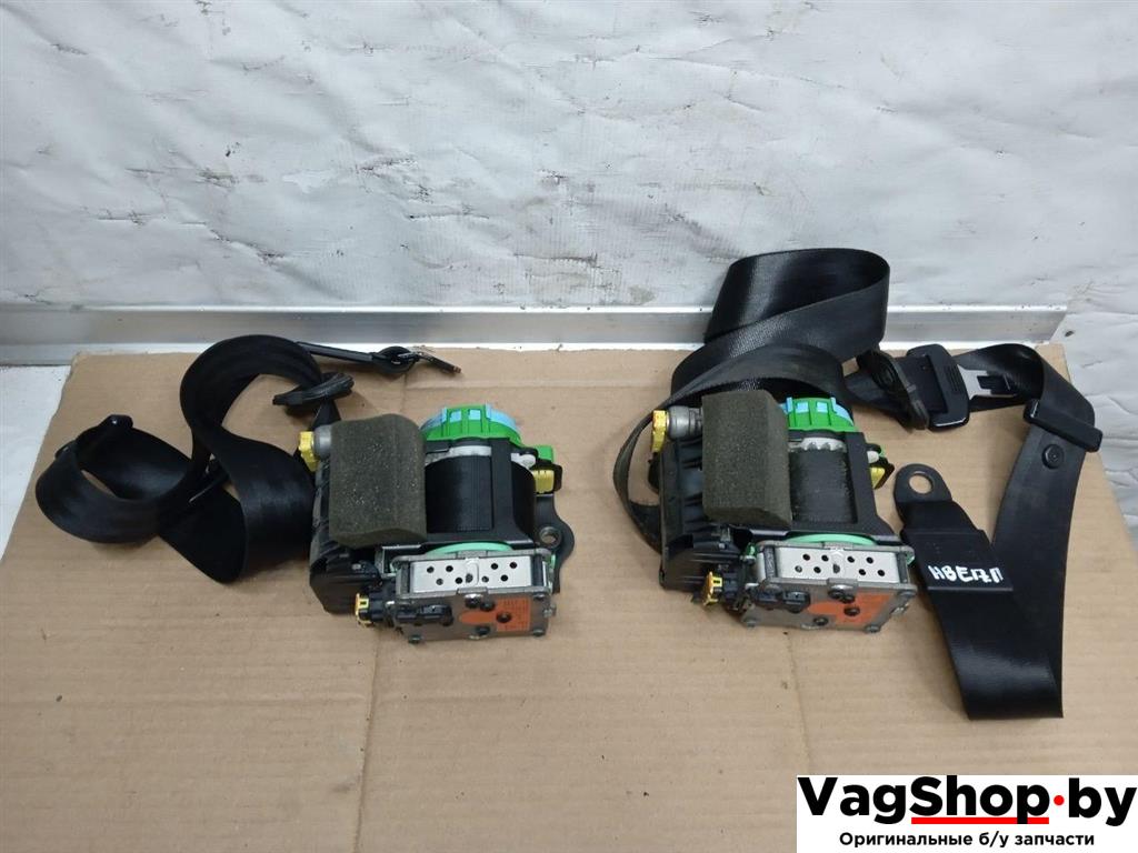 ремень безопасности Audi A5 8T 2007, 3.0 л., TDi, CAP, дизель, МКПП, белый, купе, полный привод, 8T0857705 - фото №1