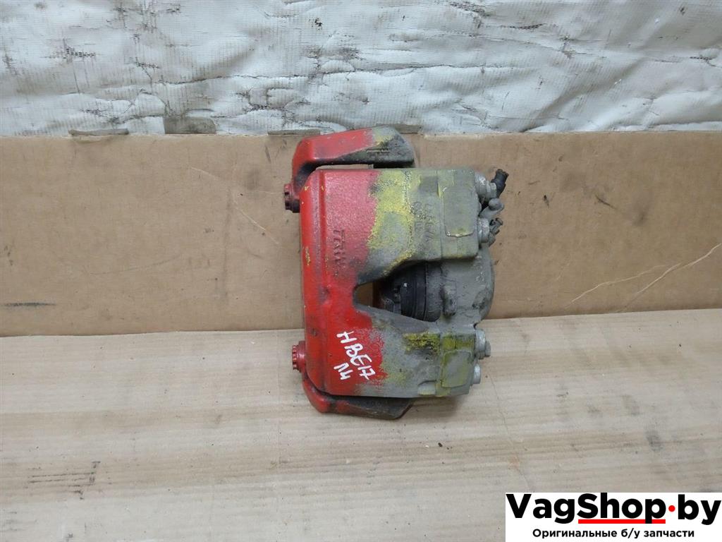 суппорт передний левый Audi A5 8T 2007, 3.0 л., TDi, CAP, дизель, МКПП, белый, купе, полный привод - фото №1