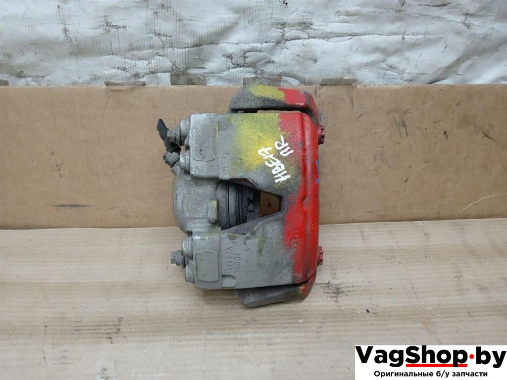 суппорт передний правый Audi A5 8T 2007, 3.0 л., TDi, CAP, дизель, МКПП, белый, купе, полный привод - фото №1