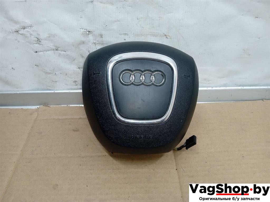 подушка безопасности водителя Audi A5 8T 2007, 3.0 л., TDi, CAP, дизель, МКПП, белый, купе, полный привод, 8K0880201G - фото №1