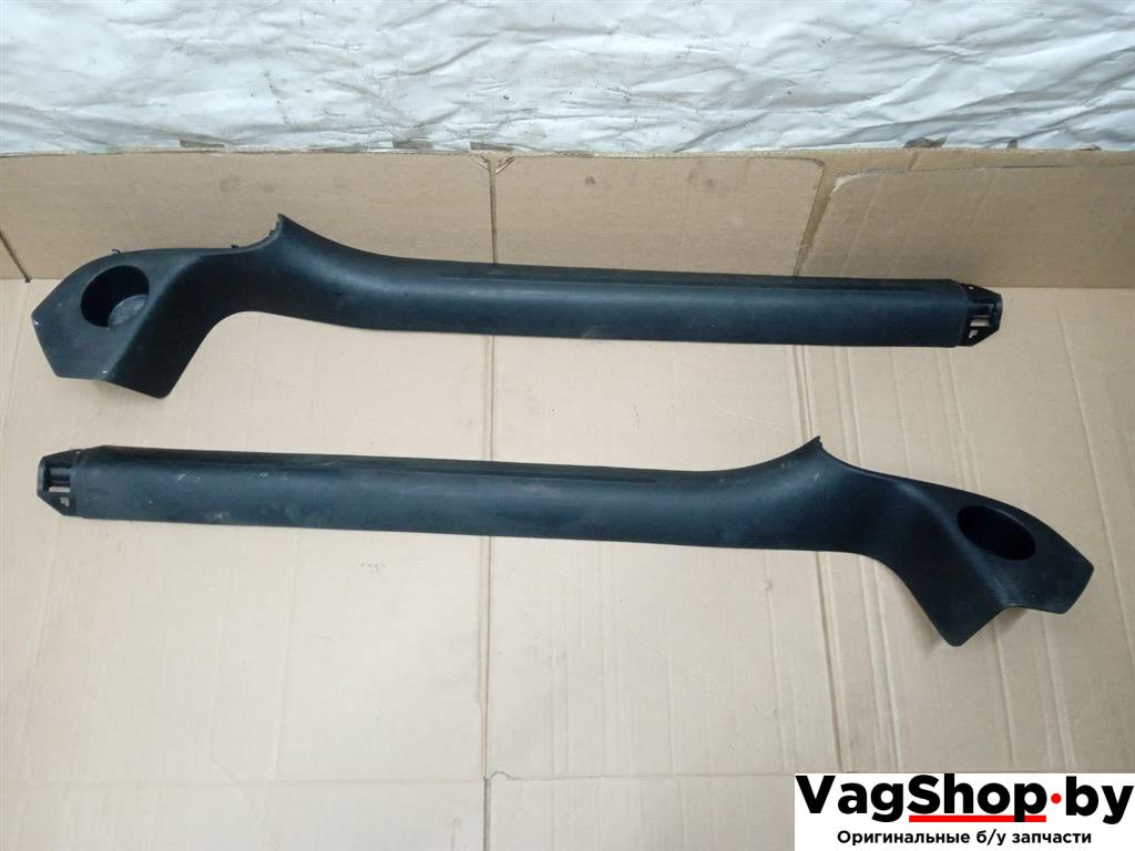 накладка на порог Audi A5 8T 2007, 3.0 л., TDi, CAP, дизель, МКПП, белый, купе, полный привод, 8T0853905A, 8T0853906A - фото №1