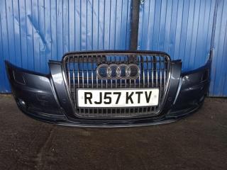 бампер передний Audi A6 Allroad Quattro C6/4F 2007, 3.2 л., FSI, AUK, бензин, МКПП, синий, универсал, полный привод