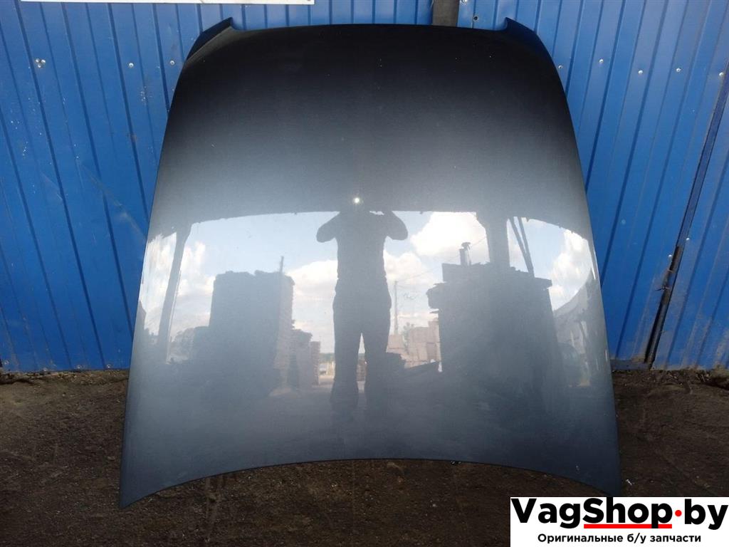 капот Audi A6 Allroad Quattro C6/4F 2007, 3.2 л., FSI, AUK, бензин, МКПП, синий, универсал, полный привод - фото №1