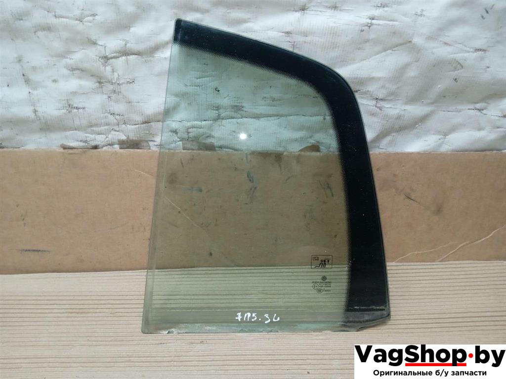 стекло двери задней левой Volkswagen Golf Plus 1 поколение 2006, 1.9 л., TDi, BLS, дизель, МКПП, серый, хетчбэк 5 дв., передний привод - фото №1