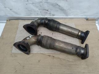 труба приемная глушителя Audi A5 8T 2007, 3.0 л., TDi, CAP, дизель, МКПП, белый, купе, полный привод, 059131789L, 059131790L