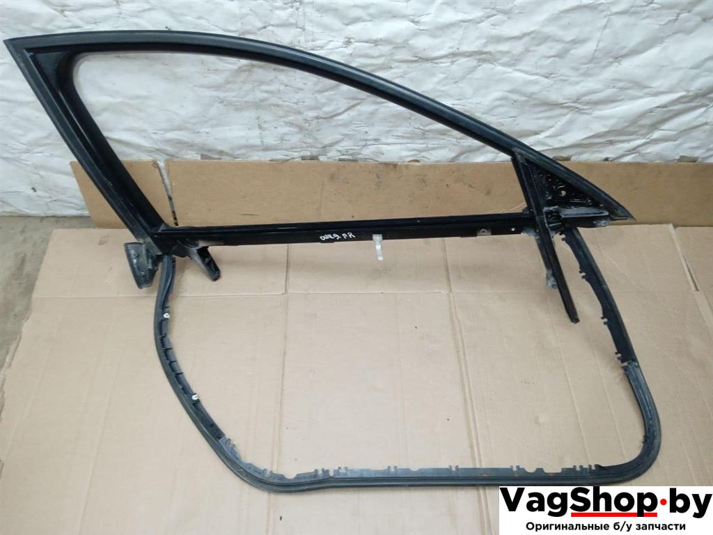 рамка двери Audi A6 Allroad Quattro C6/4F 2007, 3.2 л., FSI, AUK, бензин, МКПП, синий, универсал, полный привод - фото №1