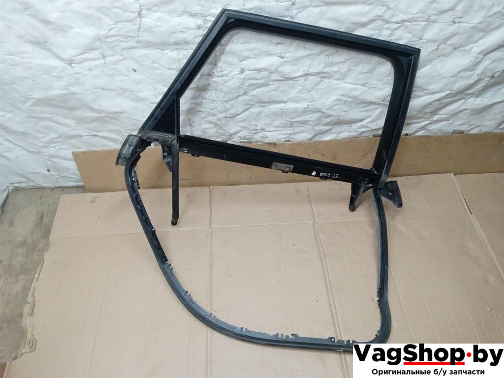 рамка двери Audi A6 Allroad Quattro C6/4F 2007, 3.2 л., FSI, AUK, бензин, МКПП, синий, универсал, полный привод - фото №1