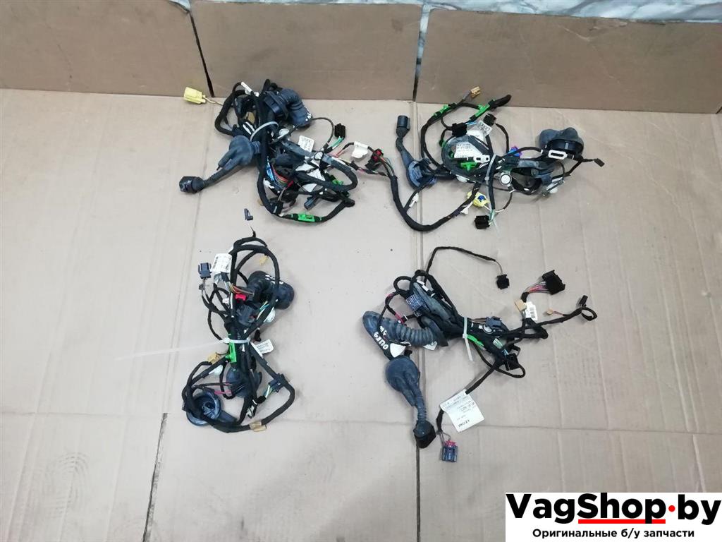 дверная проводка Audi A6 Allroad Quattro C6/4F 2007, 3.2 л., FSI, AUK, бензин, МКПП, синий, универсал, полный привод - фото №1