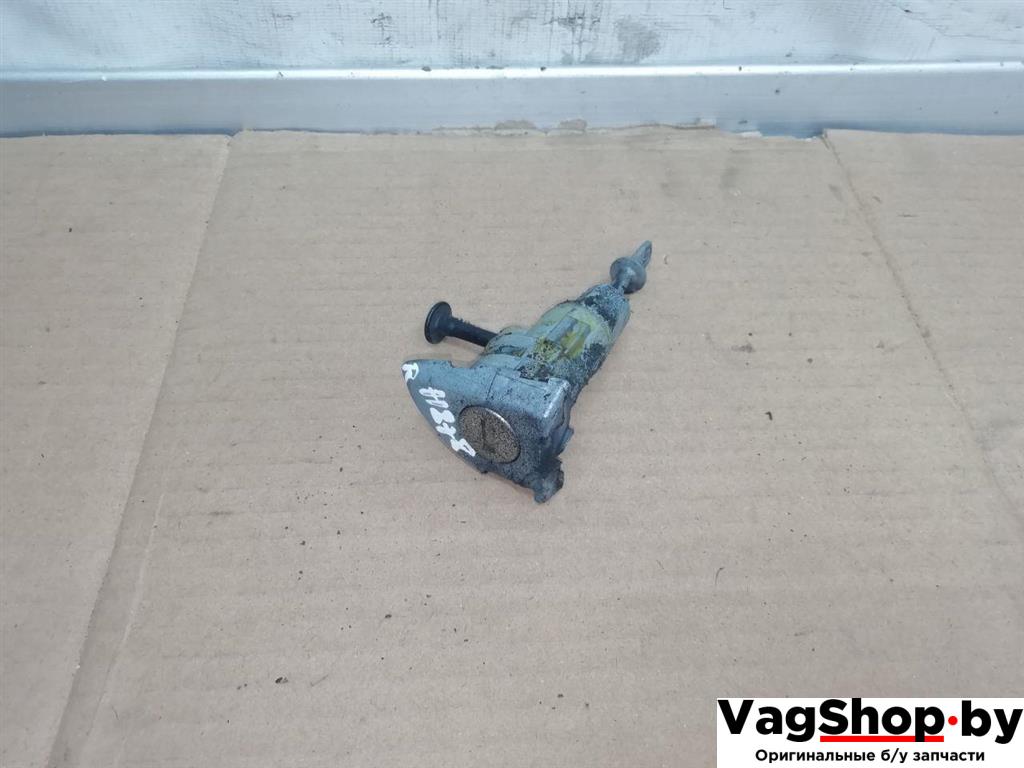 личинка дверного замка Volkswagen Passat B7 2011, 2.0 л., TDi, CFF, дизель, АКПП, синий, универсал, передний привод, 3C0837168B - фото №1
