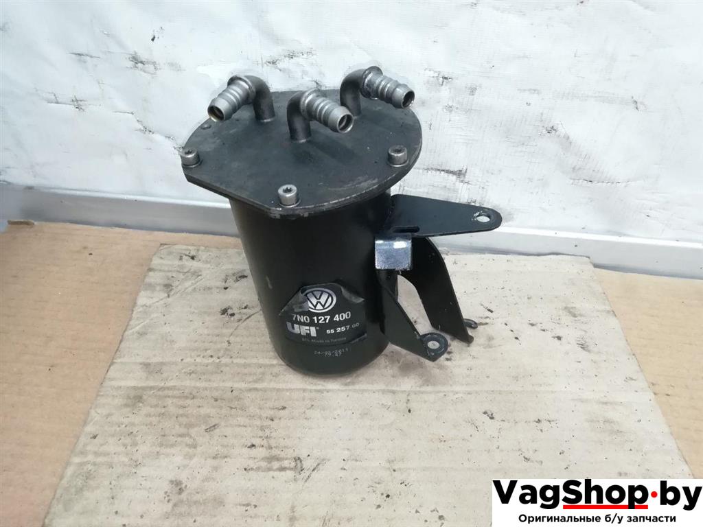 корпус топливного фильтра Volkswagen Passat B7 2011, 2.0 л., TDi, CFF, дизель, АКПП, синий, универсал, передний привод, 7N0127400 - фото №1