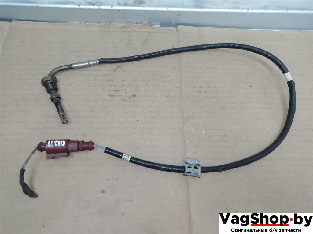 датчик давления (температуры) выхлопных газов Volkswagen Passat B6 2008, 2.0 л., TDi, CBA, дизель, МКПП, серебро, универсал, передний привод, 03L906088N - фото №1