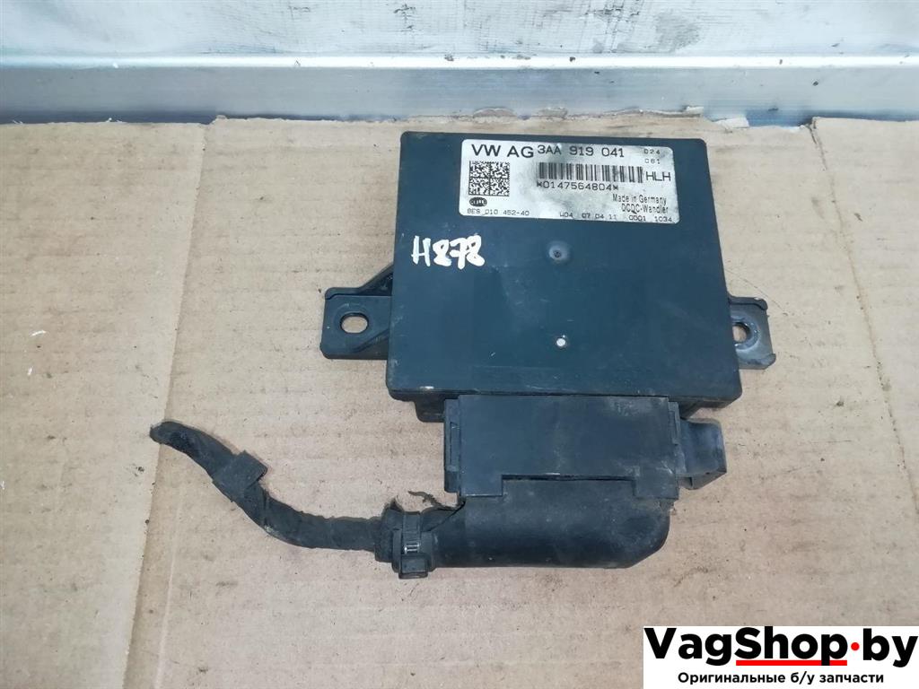 Блок стабилизации напряжения Volkswagen Passat B7 2011, 2.0 л., TDi, CFF, дизель, АКПП, синий, универсал, передний привод, 3AA919041 - фото №1