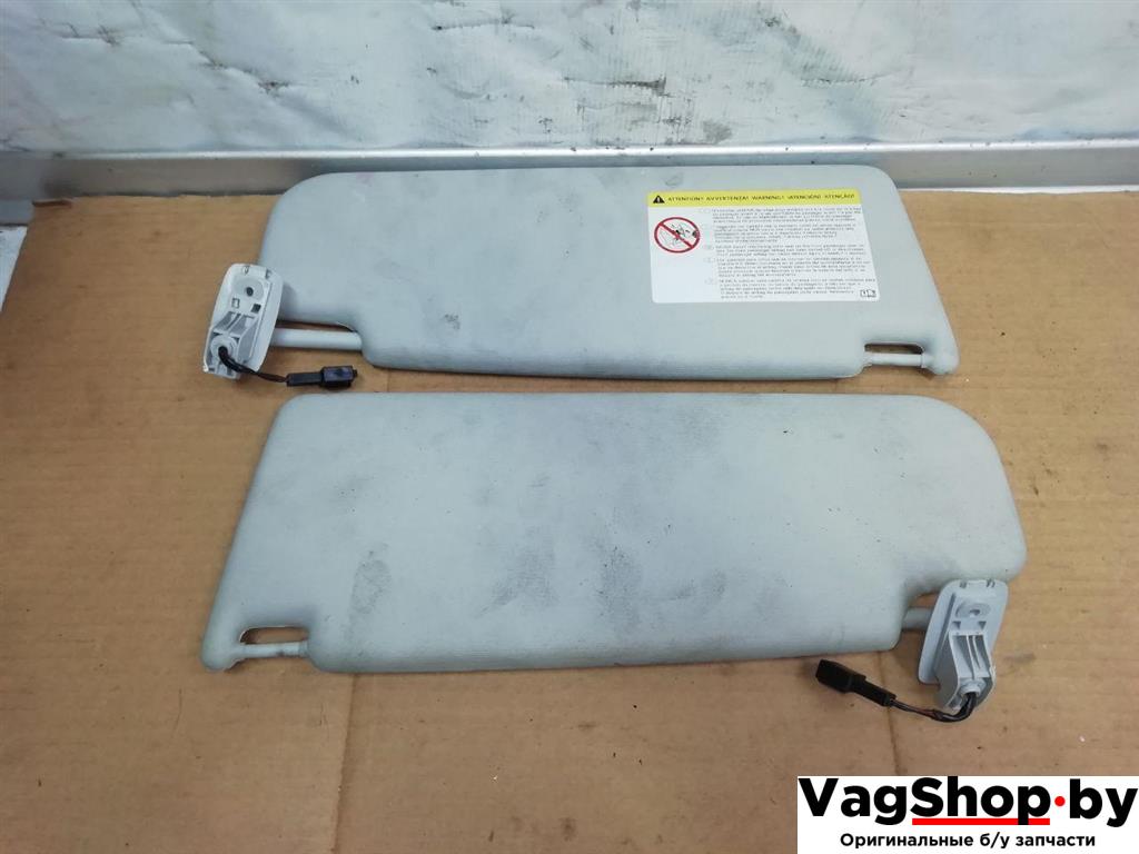 козырек солнцезащитный Volkswagen Passat B7 2011, 2.0 л., TDi, CFF, дизель, АКПП, синий, универсал, передний привод - фото №1