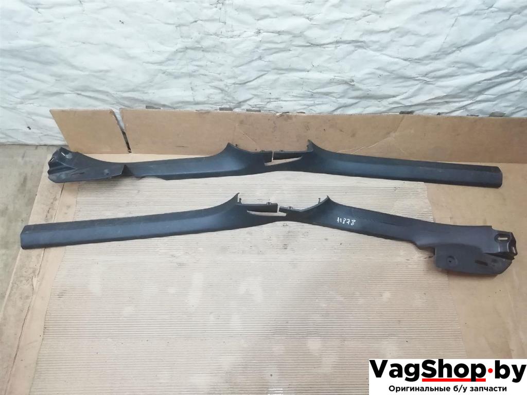 накладка на порог Volkswagen Passat B7 2011, 2.0 л., TDi, CFF, дизель, АКПП, синий, универсал, передний привод, 3C0853369, 3C0853370 - фото №1