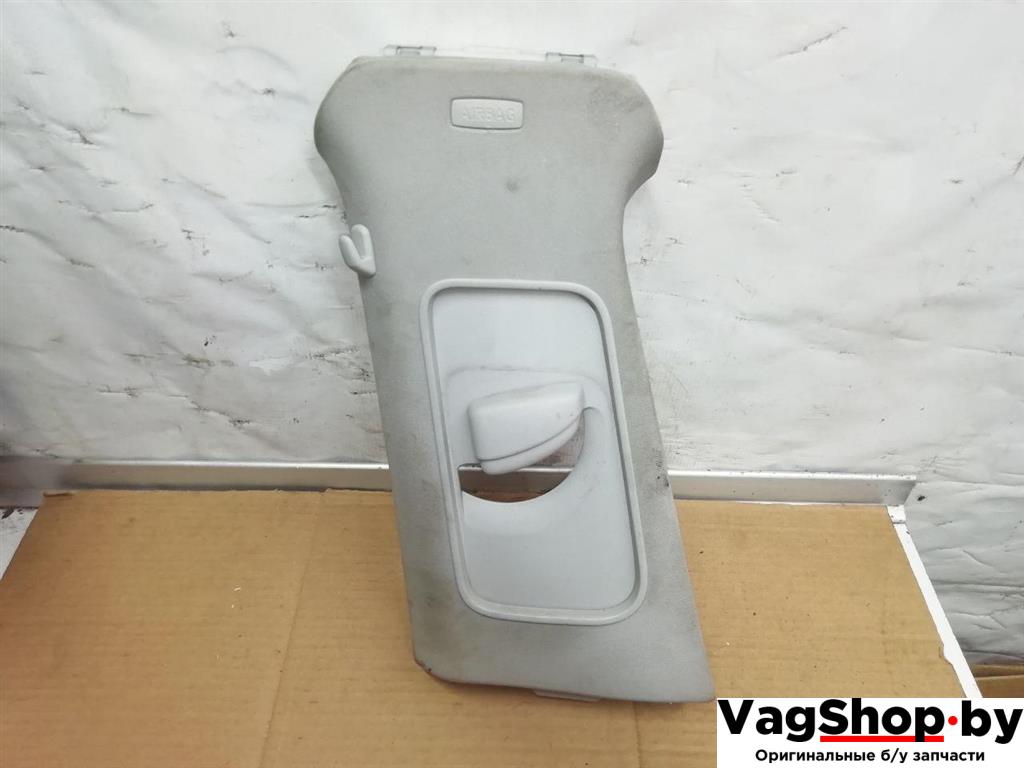 обшивка стойки центральной левой Volkswagen Passat B7 2011, 2.0 л., TDi, CFF, дизель, АКПП, синий, универсал, передний привод, 3C0868417F - фото №1