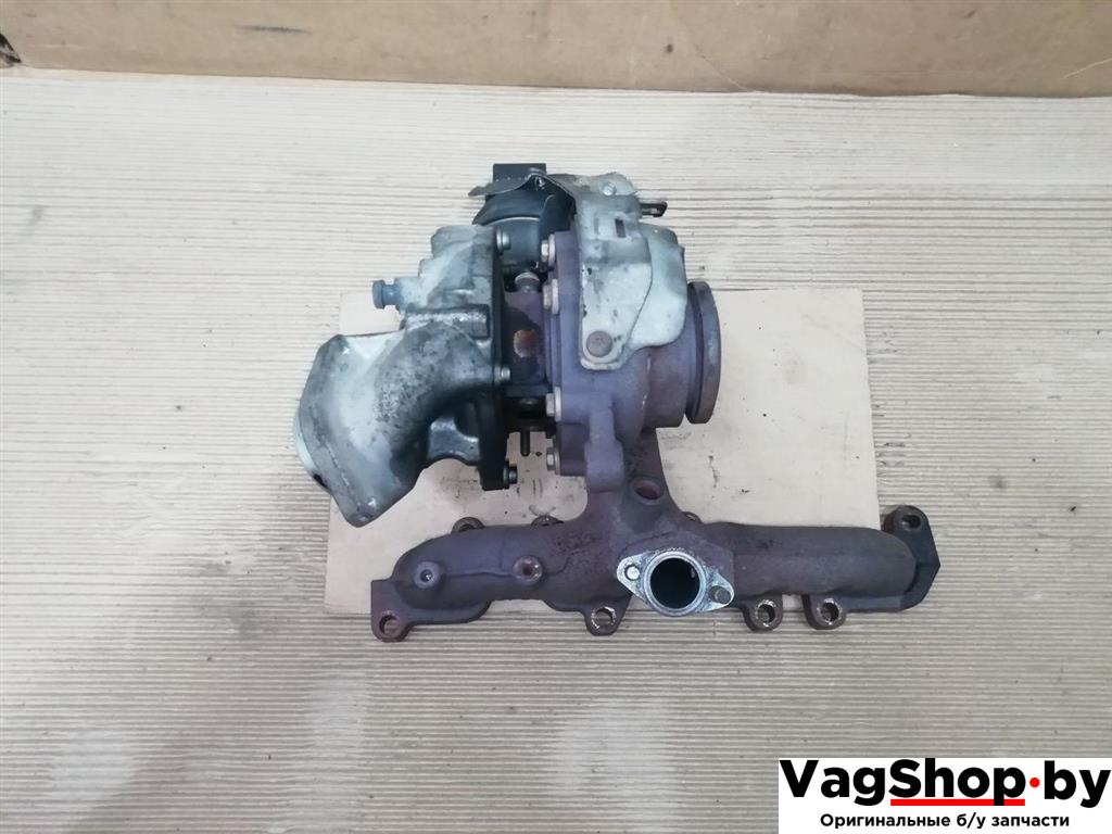 турбина Volkswagen Passat B7 2011, 2.0 л., TDi, CFF, дизель, АКПП, синий, универсал, передний привод, 03L253056G - фото №1