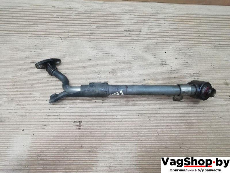 масляная трубка турбины Volkswagen Passat B7 2011, 2.0 л., TDi, CFF, дизель, АКПП, синий, универсал, передний привод, 03L145535A, 03L145736D - фото №1