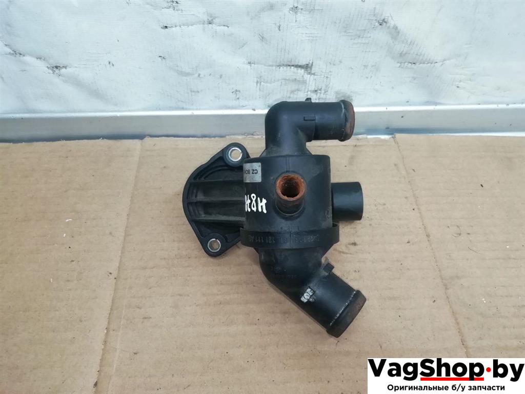 термостат Volkswagen Passat B7 2011, 2.0 л., TDi, CFF, дизель, АКПП, синий, универсал, передний привод, 03L121111AE - фото №1