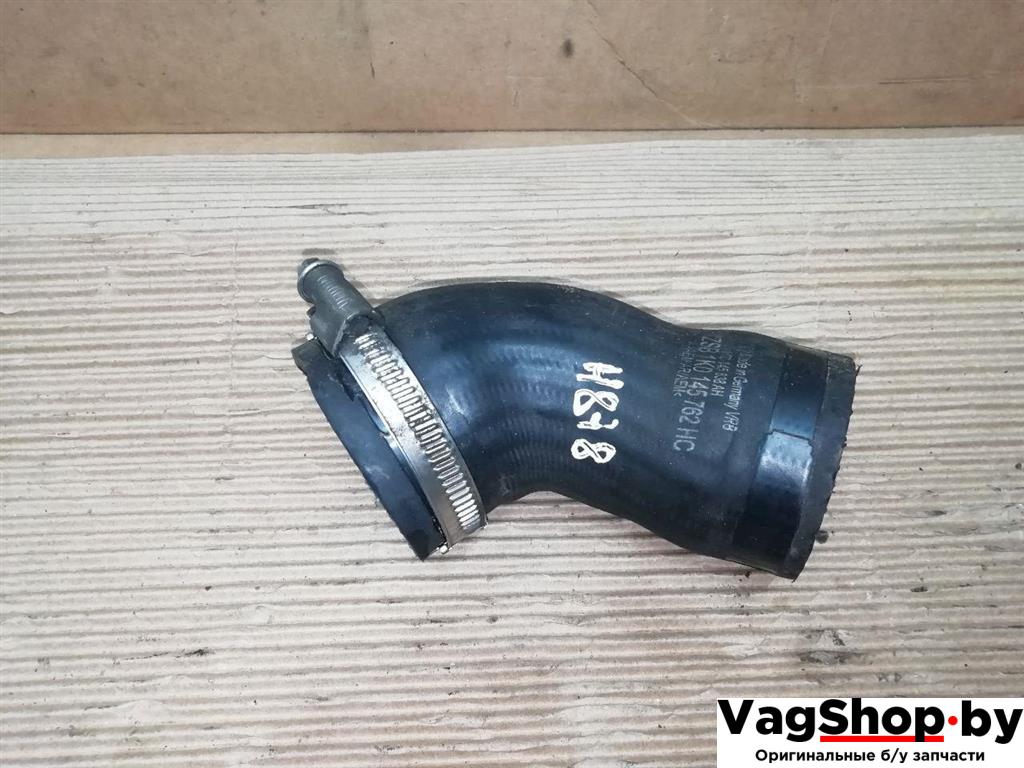 патрубок интеркулера Volkswagen Passat B7 2011, 2.0 л., TDi, CFF, дизель, АКПП, синий, универсал, передний привод, 1K0145762HC - фото №1