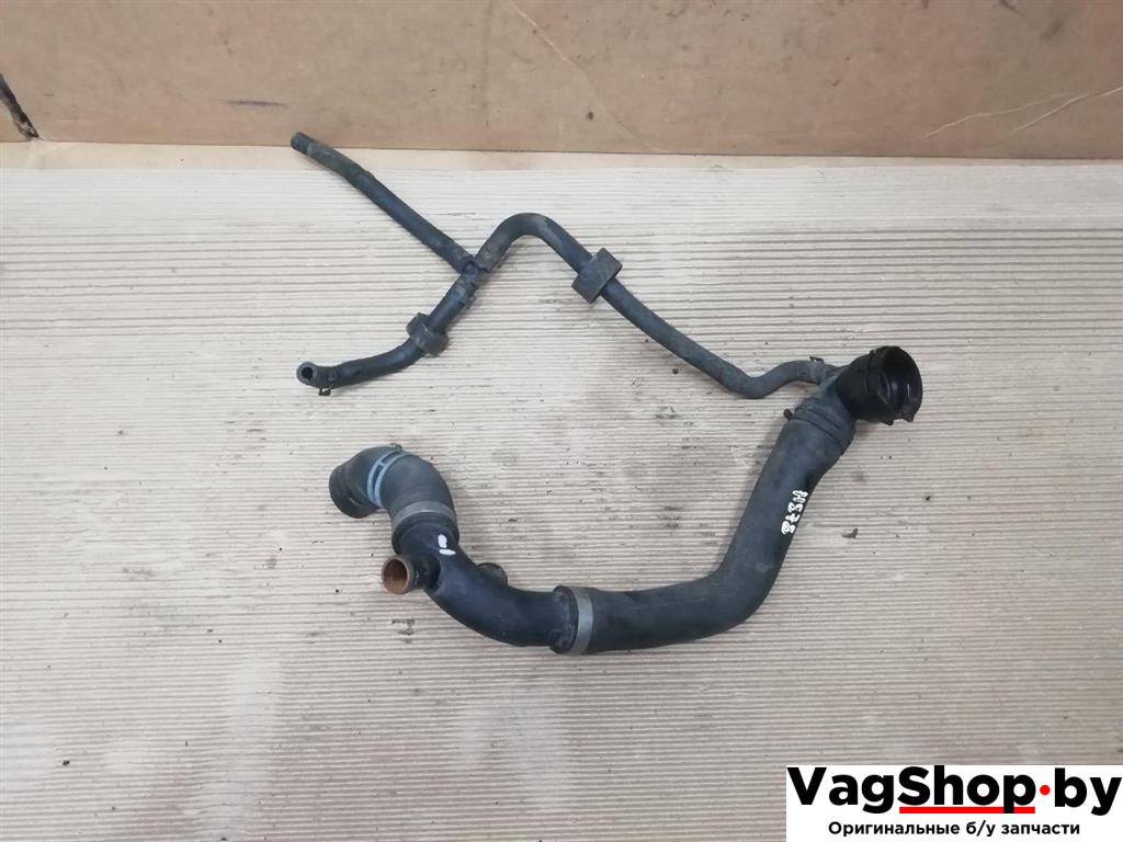 патрубок (трубопровод, шланг) Volkswagen Passat B7 2011, 2.0 л., TDi, CFF, дизель, АКПП, синий, универсал, передний привод, 1K0121087AF, 3C0122291D, 3AA122101E - фото №1