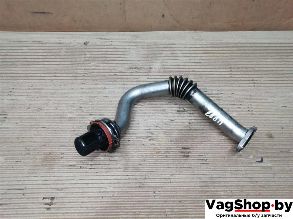 трубка системы рециркуляции EGR Volkswagen Tiguan 1 поколение 2010, 2.0 л., TDi, CFG, дизель, МКПП, серебро, внедорожник 5 дв., полный привод, 03L131521R - фото №1