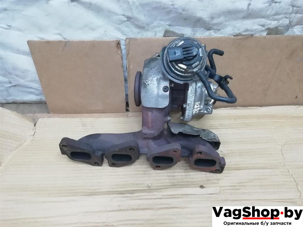 турбина Volkswagen Tiguan 1 поколение 2010, 2.0 л., TDi, CFG, дизель, МКПП, серебро, внедорожник 5 дв., полный привод, 03L253010F - фото №1