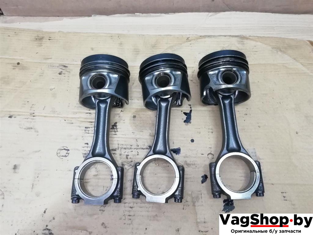 поршень Volkswagen Tiguan 1 поколение 2010, 2.0 л., TDi, CFG, дизель, МКПП, серебро, внедорожник 5 дв., полный привод - фото №1