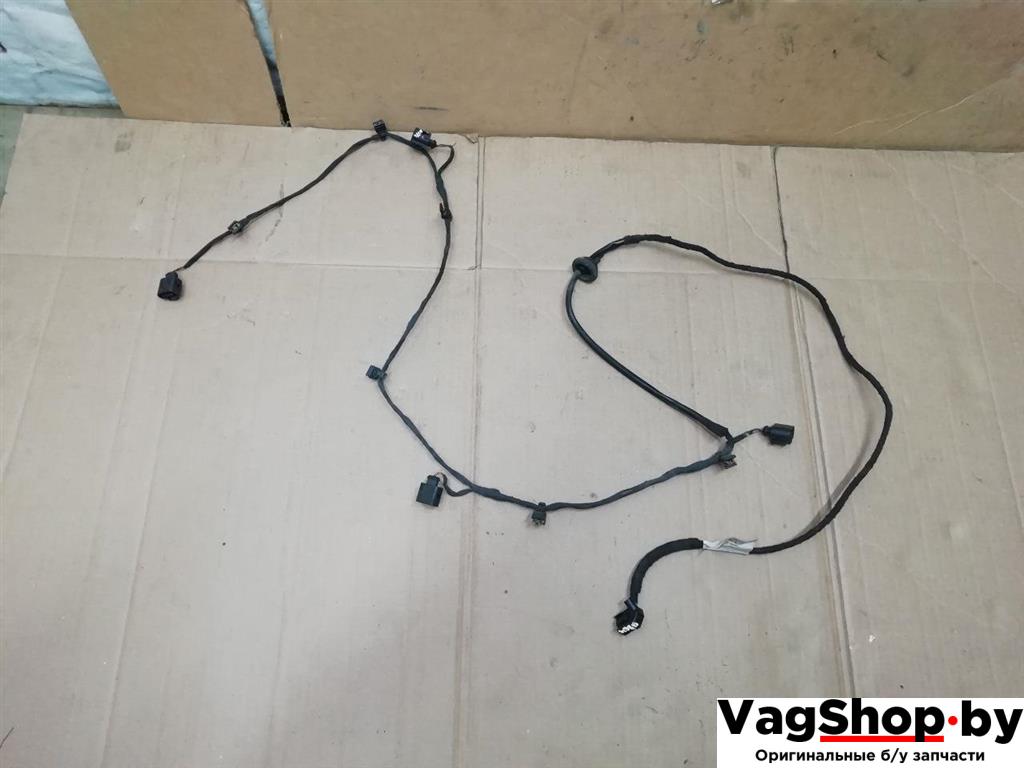 Проводка бампера заднего Audi A6 4F/C6 2007, 3.0 л., TDi, ASB, дизель, АКПП, голубой, универсал, полный привод, 4F9971085 - фото №1