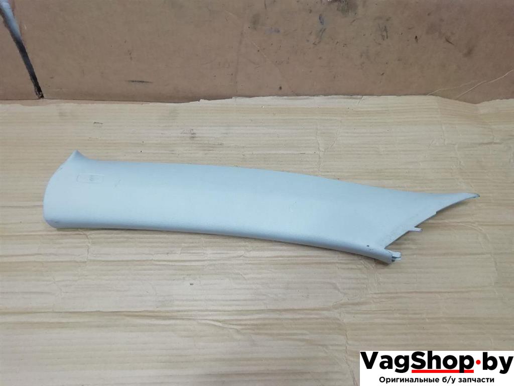 обшивка стойки передней левой Volkswagen Tiguan 1 поколение 2010, 2.0 л., TDi, CFG, дизель, МКПП, серебро, внедорожник 5 дв., полный привод, 5N0867233B - фото №1