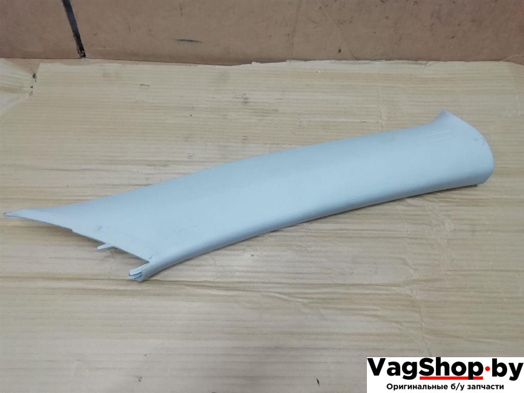 обшивка стойки передней правой Volkswagen Tiguan 1 поколение 2010, 2.0 л., TDi, CFG, дизель, МКПП, серебро, внедорожник 5 дв., полный привод, 5N0867234B - фото №1