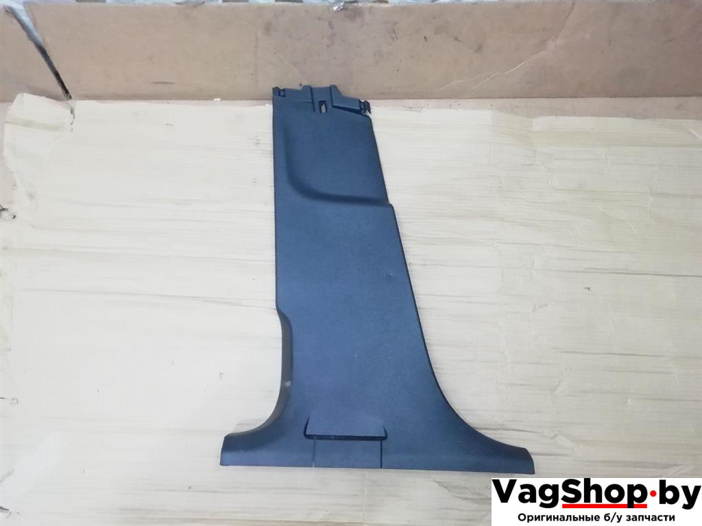 обшивка стойки центральной левой Volkswagen Tiguan 1 поколение 2010, 2.0 л., TDi, CFG, дизель, МКПП, серебро, внедорожник 5 дв., полный привод, 5N0867291A - фото №1