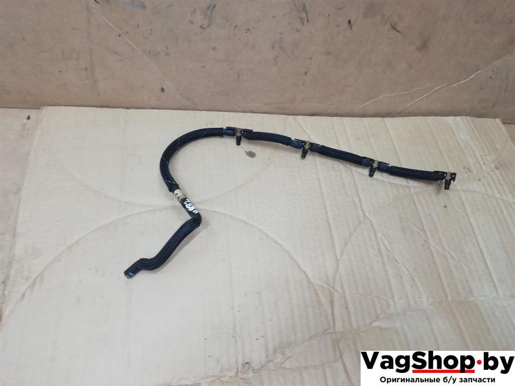 трубка обратки форсунок Volkswagen Tiguan 1 поколение 2010, 2.0 л., TDi, CFG, дизель, МКПП, серебро, внедорожник 5 дв., полный привод - фото №1