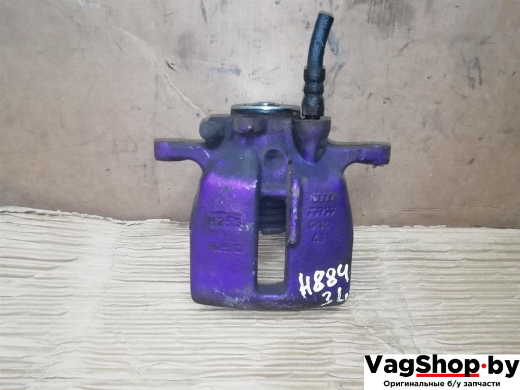 суппорт задний левый Audi A6 4F/C6 2007, 3.0 л., TDi, ASB, дизель, АКПП, голубой, универсал, полный привод - фото №1