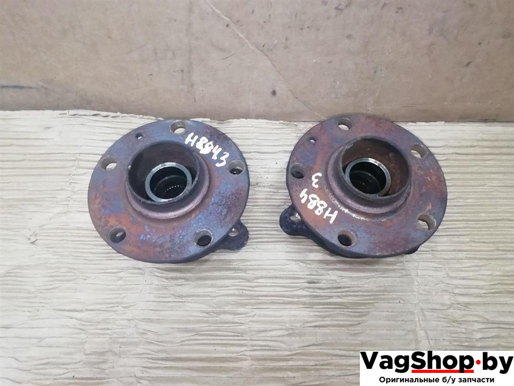 ступица задняя Audi A6 4F/C6 2007, 3.0 л., TDi, ASB, дизель, АКПП, голубой, универсал, полный привод - фото №1