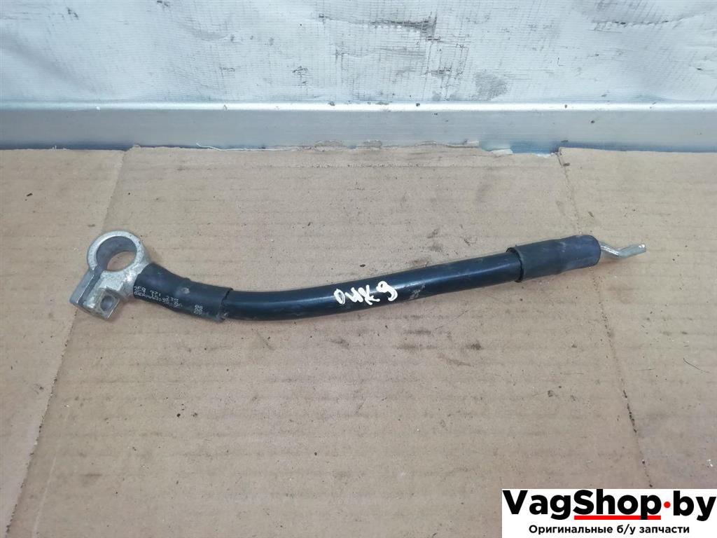 клемма аккумулятора минус Audi A6 Allroad Quattro C6/4F 2007, 3.2 л., FSI, AUK, бензин, МКПП, синий, универсал, полный привод, 4F0971235 - фото №1