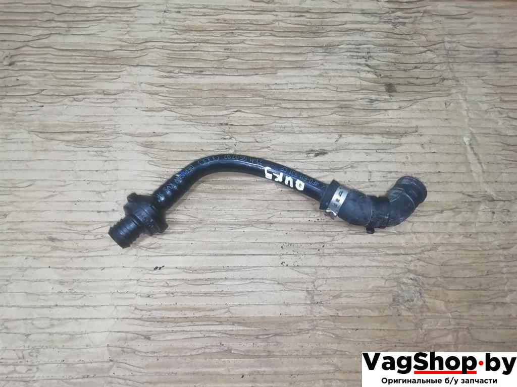 трубка вакуумная Audi A6 Allroad Quattro C6/4F 2007, 3.2 л., FSI, AUK, бензин, МКПП, синий, универсал, полный привод, 4F0611931CF - фото №1