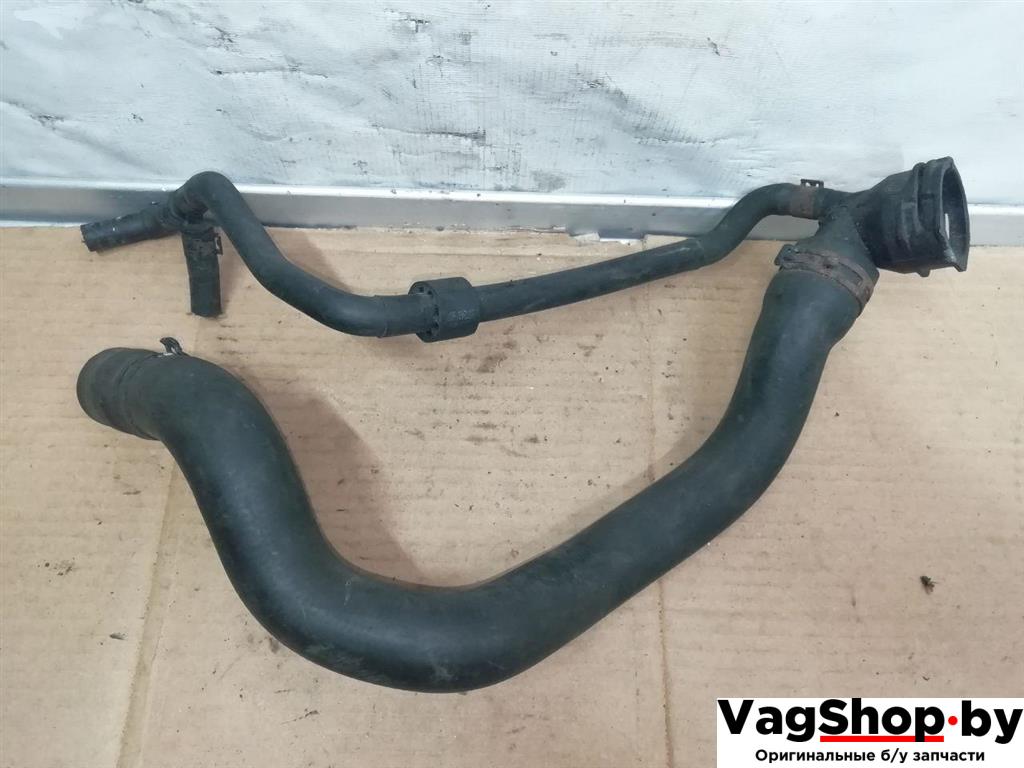 патрубок (трубопровод, шланг) Volkswagen Passat B6 2006, 2.0 л., TDi, BKP, дизель, МКПП, синий темный, универсал, передний привод, 3C0122291, 3C0122101R - фото №1