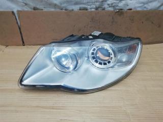 фара левая Volkswagen Touareg 1 поколение [рестайлинг] 2009, 2.5 л., TDi, BPE, дизель, АКПП, черный, внедорожник 5 дв., полный привод, 7L6941031A