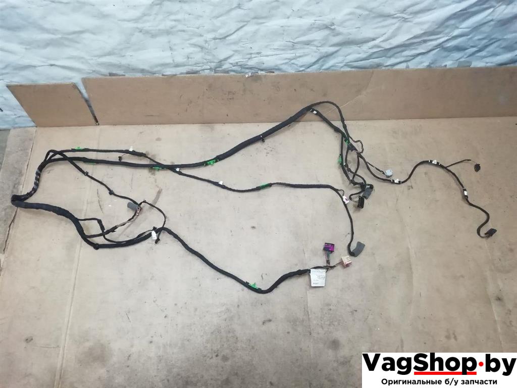 Проводка крышки багажника Audi A6 4F/C6 2007, 3.0 л., TDi, ASB, дизель, АКПП, голубой, универсал, полный привод, 4F9971726G - фото №1