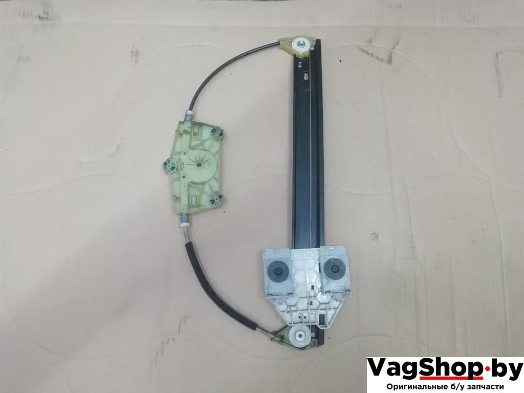 стеклоподъемник электрический задний левый Audi A6 4F/C6 2007, 3.0 л., TDi, ASB, дизель, АКПП, голубой, универсал, полный привод, 4F0839461B - фото №1