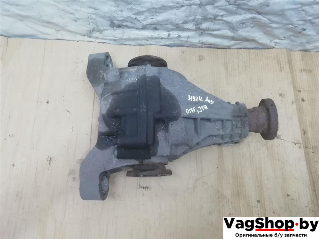 редуктор заднего моста Audi Q7 4L 2006, 3.0 л., TDi, BUG, дизель, АКПП, синий, внедорожник 5 дв., полный привод, 0AB525017F, JTQ - фото №1