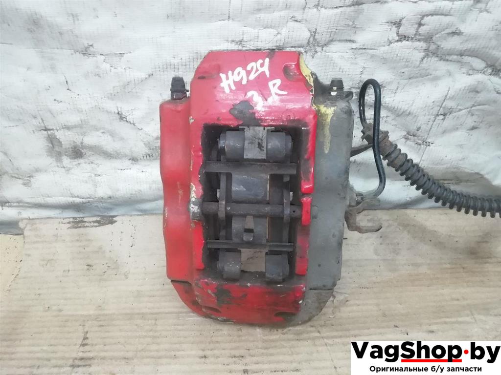 суппорт задний правый Audi Q7 4L 2006, 3.0 л., TDi, BUG, дизель, АКПП, синий, внедорожник 5 дв., полный привод - фото №1