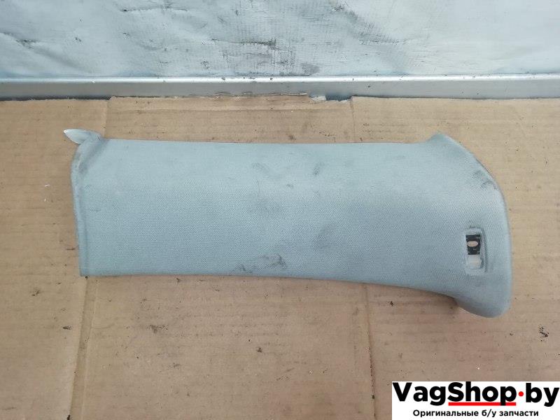 обшивка стойки задней левой Volkswagen Passat B6 2008, 2.0 л., TDi, CBA, дизель, МКПП, серебро, универсал, передний привод, 3C9867241C - фото №1