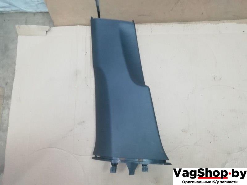 обшивка стойки центральной левой Volkswagen Passat B6 2008, 2.0 л., TDi, CBA, дизель, МКПП, серебро, универсал, передний привод, 3C0867291 - фото №1