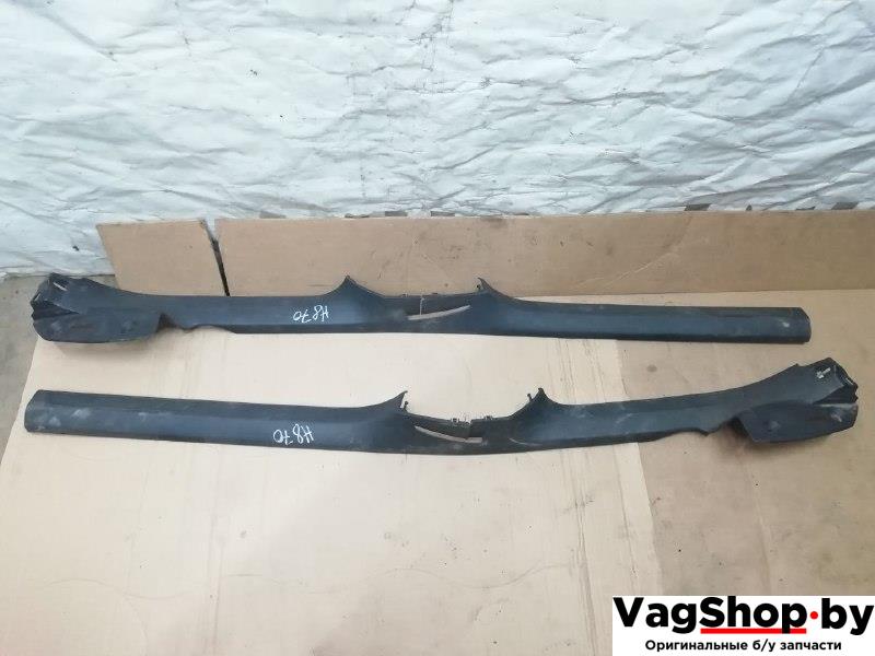 накладка на порог Volkswagen Passat B6 2008, 2.0 л., TDi, CBA, дизель, МКПП, серебро, универсал, передний привод, 3C0853369, 3C0853370 - фото №1