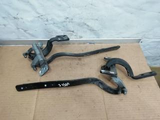 петля крышки багажника Volkswagen Touareg 1 поколение [рестайлинг] 2009, 2.5 л., TDi, BPE, дизель, АКПП, черный, внедорожник 5 дв., полный привод, 7L6827302C, 7L6827301E