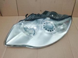 фара левая Volkswagen Touareg 1 поколение [рестайлинг] 2008, 3.0 л., TDi, BKS, дизель, АКПП, синий, внедорожник 5 дв., полный привод