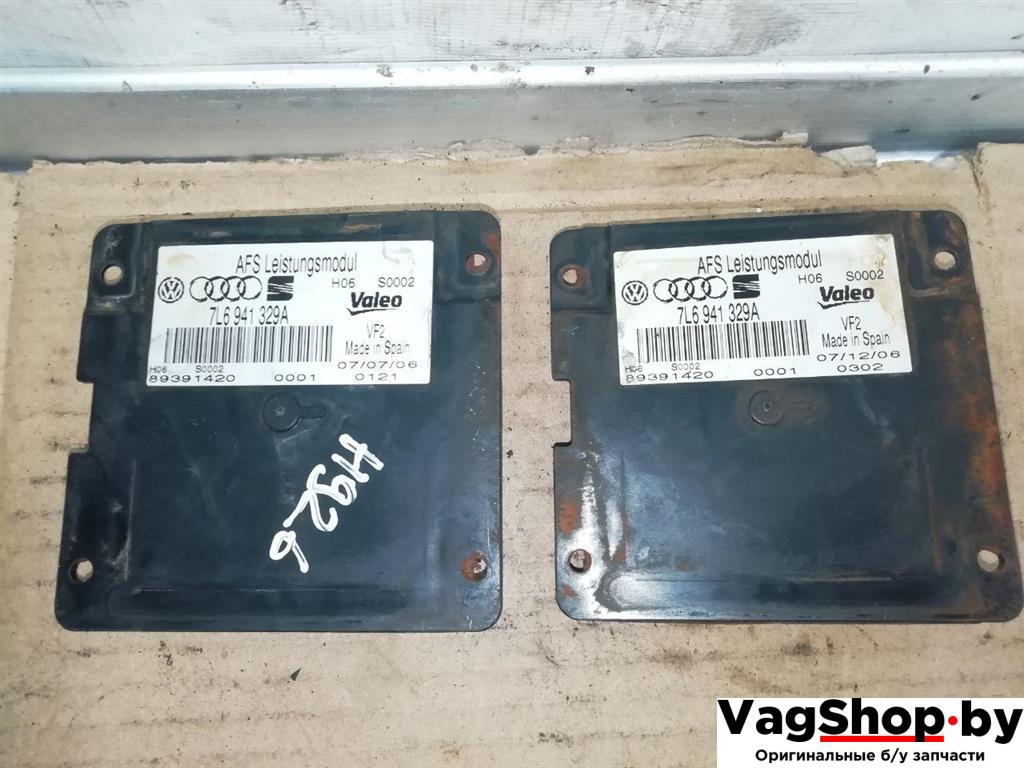 блок управления светом Audi Q7 4L 2006, 3.0 л., TDi, BUG, дизель, АКПП, синий, внедорожник 5 дв., полный привод, 7L6941329A - фото №1