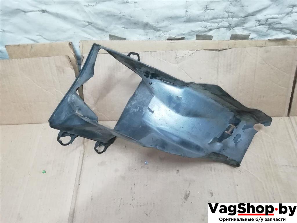 воздуховод интеркулера Audi A6 4F/C6 2007, 3.0 л., TDi, ASB, дизель, АКПП, голубой, универсал, полный привод, 4F0145333D - фото №1